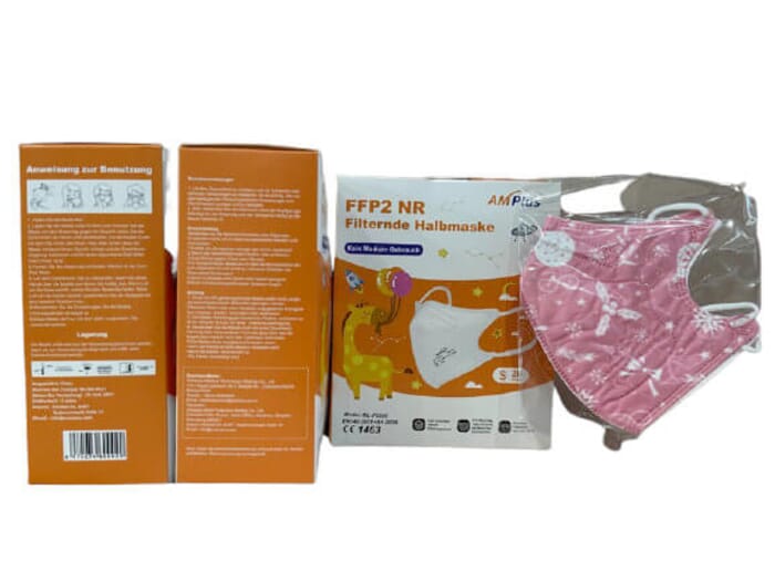 FFP2 Atemschutz-Masken für Kinder - CE1463 - 20 Stück