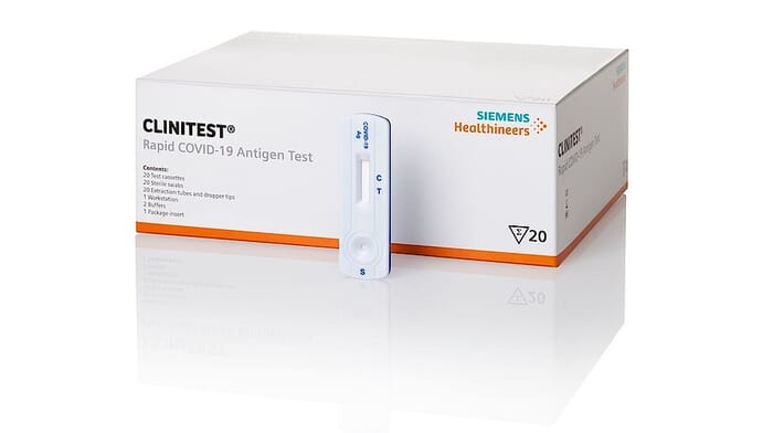 Siemens CLINITEST® Rapid COVID-19 Antigen Test - 20 Stück