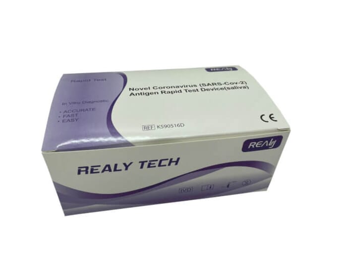 Realy Tech Spucktest Antigen SARS-COV-2 – (20 Stück)