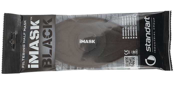 iMask FFP2 NR D Atemschutzmaske mit Ausatemventil - 10 Stück