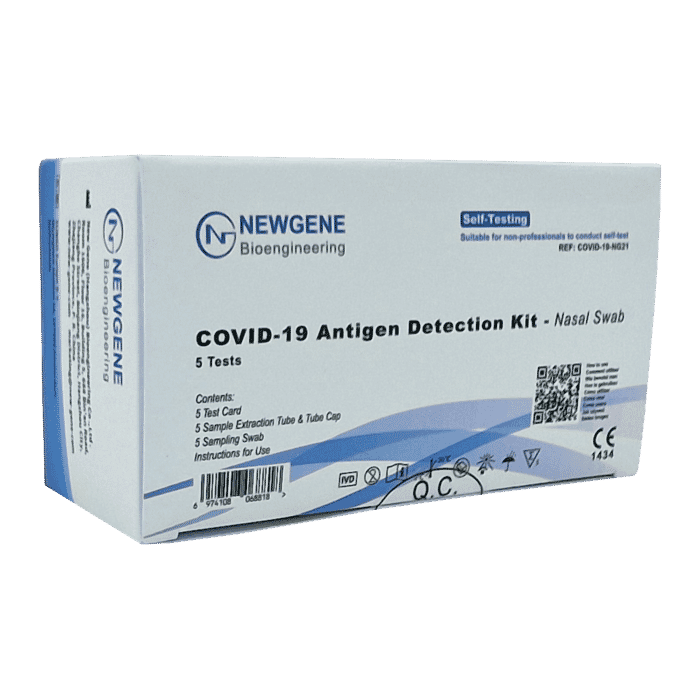 Newgene - Covid-19 Antigen-Nachweis-Kit - Nasenabstrich