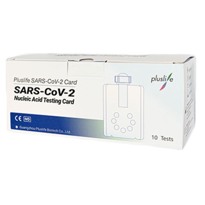 Pluslife SARS-CoV-2 POC-NAT Testkit 10 Stück